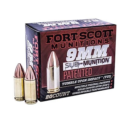 FSM 9MM 125GR SUBSONIC 20RD - Win Repeating Arms Promotion